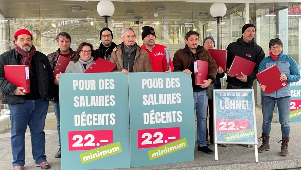 L'initiative pour un salaire minimum valaisan a abouti